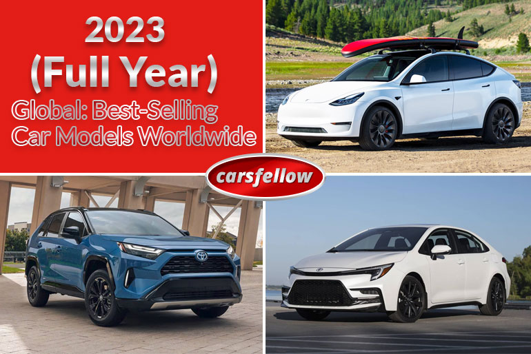 2023 (Full Year) Global: Best-Selling Car Models Worldwide
