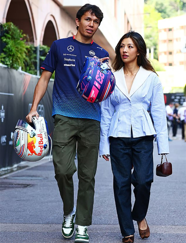 alex albon girlfriend lily muni