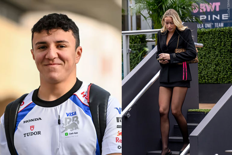 Isack Hadjar girlfriend