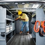 HVAC Van Shelving